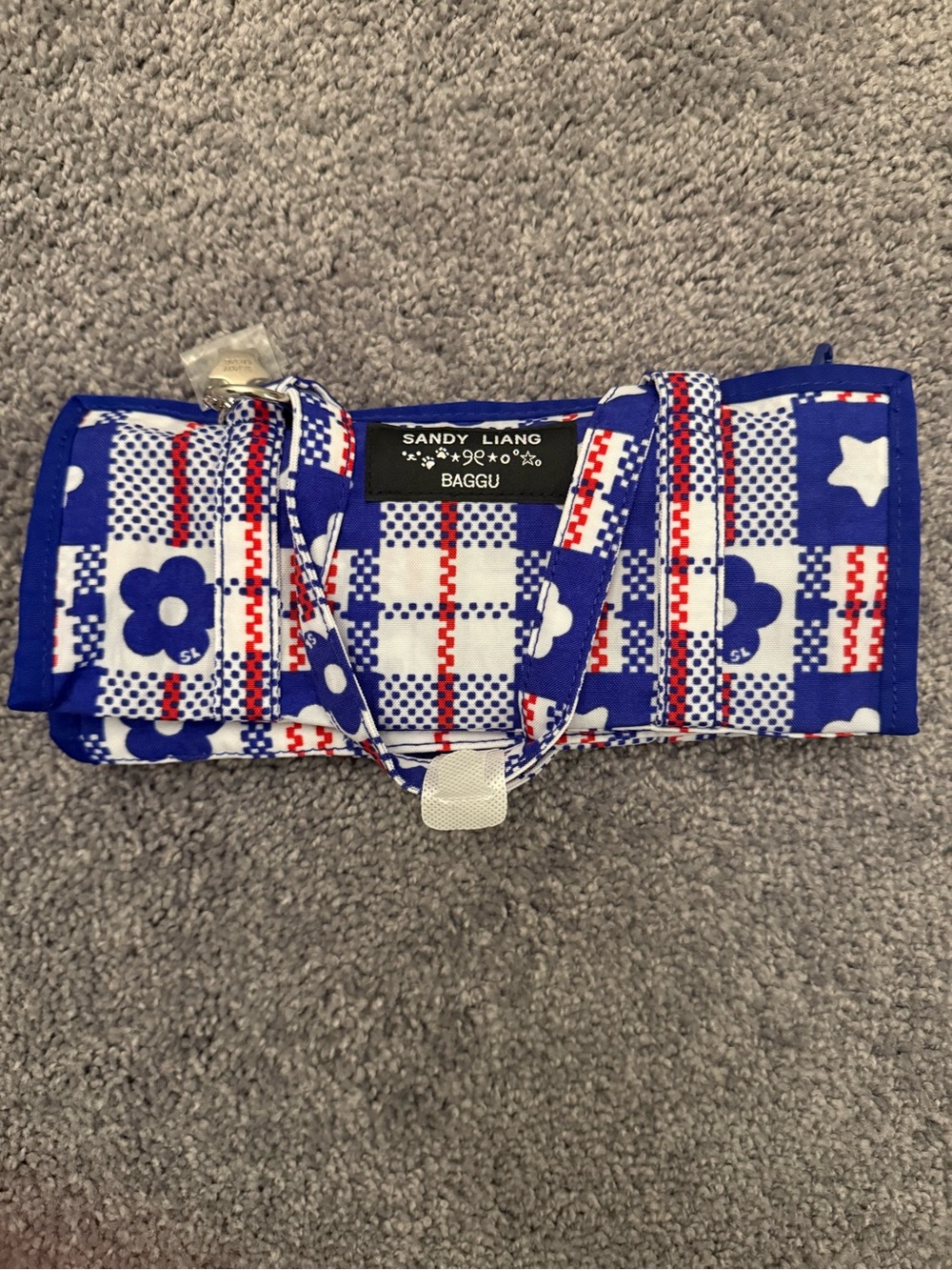 BAGGU x SANDY LIANG MINI MARKET BAG (Blue Colorway)